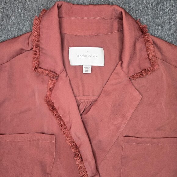 BRICHU WALKER Fringed Blouse Sz XS - Picture 5 of 9